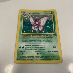 Pokémon Vintage Holo Venomoth Jungle 13/64 WotC 1999 (Italian Text) - Bild 1 von 6