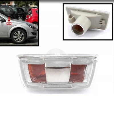 PER VAUXHALL / OPEL CORSA D INDICATORE LATERALE DESTRO / SINISTRO RIPETITORE LUCE LAMPADA - Immagine 1 di 4