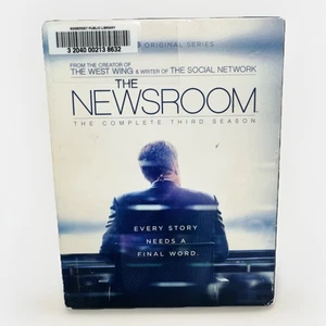 The Newsroom: The Complete Third Season (DVD, 2015, 2-Disc Ex Library - Foto 1 di 4