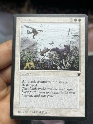 English Cleanse 🚫 Legends 🚫 Banned Card 🚫 Unplayed / Mostly Clean Mtg (1913) - Image 1 of 4