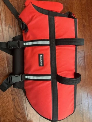 Zippy Paws Adventure Life Jacket For Dogs Size Large, Red - Image 1 of 2