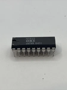 MSM5832RS OKI - Microprocesador Reloj/Calendario en Tiempo Real M5832 PDIP-18 - Imagen 1 de 3