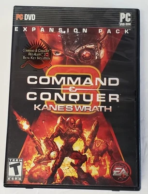 Command and Conquer 3: Kane’s Wrath EA Expansion Pack PC W/Manual & Case - Image 1 of 4