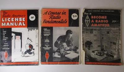 Lot of 3 Vintage American Radio Relay League Radio ARRL Amateur Guides/Manuals - Image 1 of 4