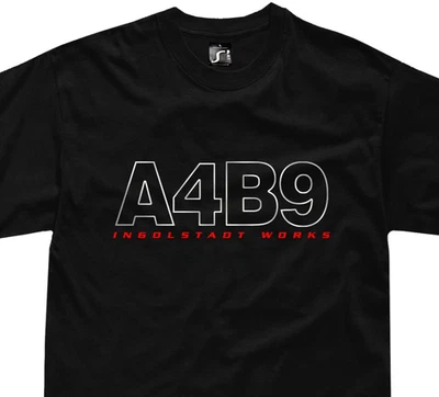 A4 B9 fans T-Shirt Gift 1.8t 2.0 quattro turbo AVJ  shirt hoodie - Image 1 of 4