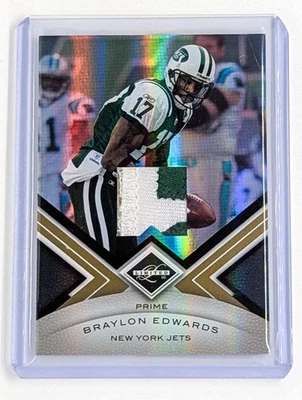 2010 Panini Limited Threads Prime #67 Braylon Edwards /50 New York Jets - Image 1 of 2