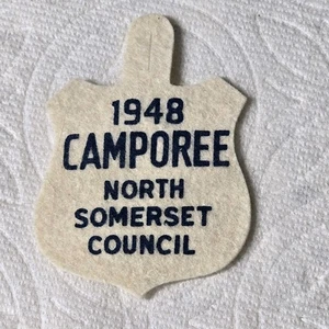 Parche Boy Scout North Somerset Camporee 1948 - Imagen 1 de 3
