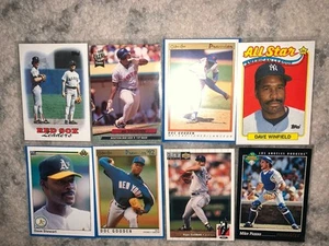 MLB Baseball Card And Hologram Sticker Lot - Picture 1 of 3