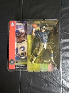 Kurt Warner St. Louis Rams 2001 Series 1 McFarlane Sports Picks Blue - Picture 1 of 12