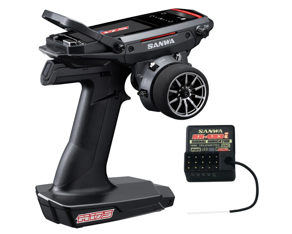 Sanwa M17S mit RX-493i Empfänger SAN101A32971A  - Bild 1 von 1