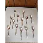 VTG Priscilla Lady Ann WM Rogers 13 Piece Silver Plated Spoon Set