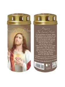 LED Devotional Candle - Sacred Heart of Jesus - Picture 1 of 1