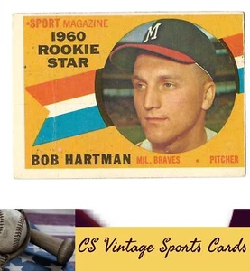 1960 Topps #129 Bob Hartman - Picture 1 of 2