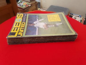 Leeds United x 21 1980/1981 Home Programmes All Listed - Picture 1 of 1