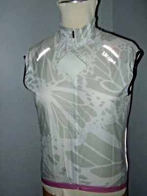 Giant / LIV  Cycling Vest / Windbreaker GREY PURPLE REFLECTIVE W M - Image 1 of 4