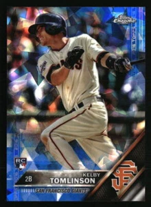 Kelby Tomlinson 2016 Topps Chrome Sapphire Edition #322 RC Baseball Card - Picture 1 of 2