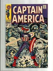CAPTAIN AMERICA #107 (1968, Marvel) Silver Age Comic LOOK ***** - Picture 1 of 6