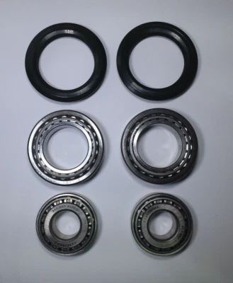 FRONT WHEEL BEARING KIT INNER OUTER SEALS VOLKSWAGEN T1 BUG SUPER BEETLE 1968-79 - Image 1 of 2