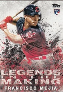 (25) 2018 Topps Update FRANCISCO MEJIA Legends Making LOTE LITM-11 Indians Rookie - Imagen 1 de 1