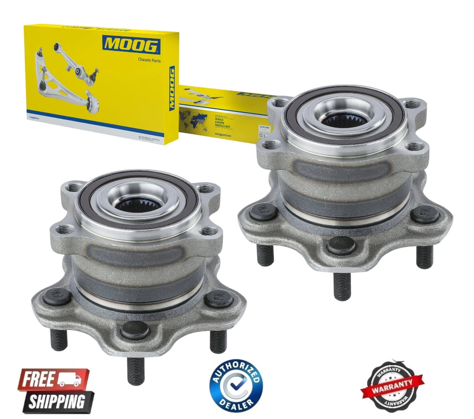 MOOG 2 后轮轴承轮毂适用于 15 - 19 英菲尼迪 QX60 日产 Murano 探路者 — 第 1/1 张图片