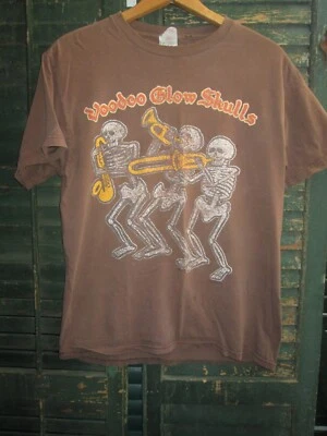 Camiseta DISTRESSED 1997 De Colección Años 90 VGS Voodoo Resplandor Calaveras Firme Destruida Ska Punk Foto 1 de 4