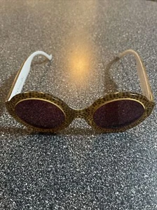 Gafas de sol para mujer CHRISTIAN DIOR 2567 vintage redondas raras 140 puntos negros amarillos - Imagen 1 de 6