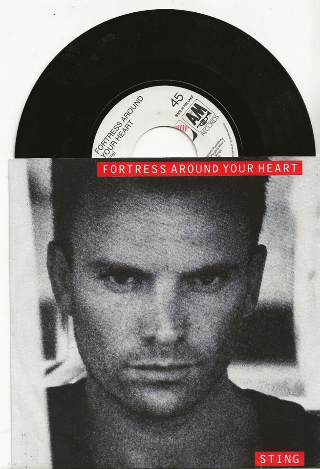 STING POLICE FORTRESS AROUND YOUR HEART RARE VINYL SINGLE FROM NETHERLANDS, MINT - Image 1 of 2