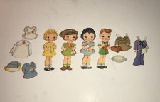 New listing
Vintage Lot Of Paper Dolls*1930s 1940s* Doris, Betty, Jimmie, Pauline*Good Con