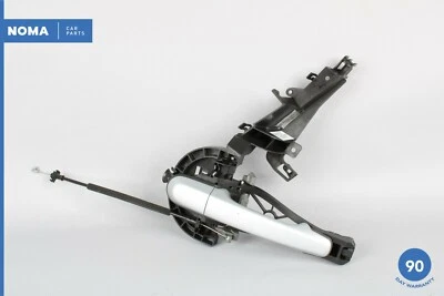 Manija de puerta exterior trasera izquierda Jaguar X250 XF XFR 10-15 con cable y soporte OEM Foto 1 de 4