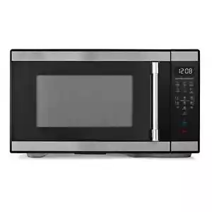 Hamilton Beach 1.1 cu ft Countertop Microwave Oven, Black and Stainless Steel - Picture 1 of 8