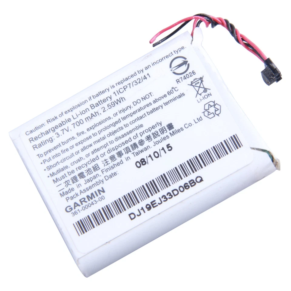 ST для Garmin Edge 500 велосипедный приемник перезаряжаемый литий-ионный аккумулятор 361-00043-00 - Изображение 1 из 1