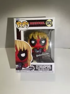 Funko POP! : Marvel: Heavy Metal Deadpool #1343 - Nuevo - Imagen 1 de 6