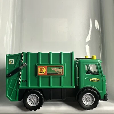 Camión de reciclaje de basura Tonka Hasbro 2004 raro FunRise camión Tonka vintage para niños Foto 1 de 4