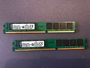 Kingston 8GB (2x4GB) DDR3 1600MHz PC3-12800 DIMM 240-Pin 1.5V KVR16N11/4 RAM - Picture 1 of 1