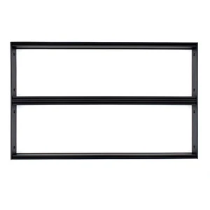 6U Eurorack Rails Set, 84-196HP, BLACK - Picture 1 of 1