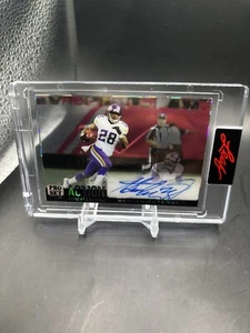 2023 Pro Set Pure Auto Action Ink Adrian Peterson Vikings 4/5 - Picture 1 of 3