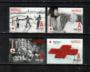 NORWAY Scott's 1759-62 ( 4v ) Red Cross F/VF Used ( 2015 ) #3 - Picture 1 of 1