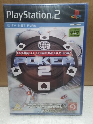 World Championship Poker 2 PlayStation 2, Factory Sealed, NEW, VGA Ready! RARE - Image 1 of 4