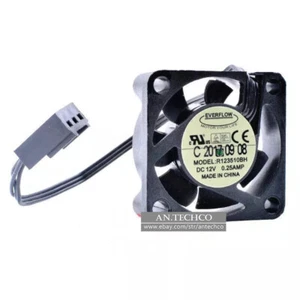 1PZ Per EVERFLOW R123510BH 3CM 3010 12V 0,25A doppia sfera micro ventola di raffreddamento - Foto 1 di 1