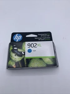 Genuine HP 902XL Cyan Ink Cartridge (T6M02AN140) New - Exp. 10/23 - Picture 1 of 5