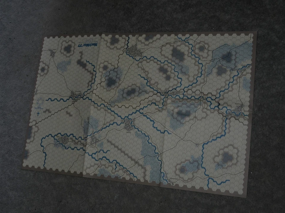 SPI: MechWar '77: Map - Image 1 of 1