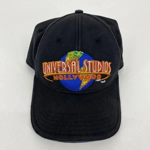 Universal Studios Strapback Hat Adult One Size Black Hollywood California Cotton - Picture 1 of 8