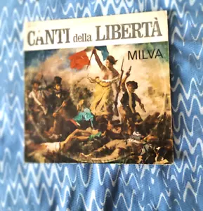 MILVA - CANTI DELLA LIBERTA' - LP CETRA ITALIA 1965 MAI SUONATO - Bild 1 von 3