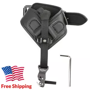Compound Bow Release Aids Archery Caliper Adjustable Wrist Strap Trigger Hunting - Picture 1 of 12