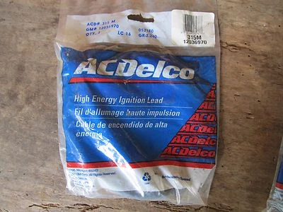 NUEVO Cable de bujía ACDelco GM OEM 315m Chevy Truck GMC Cadillac Foto 1 de 2