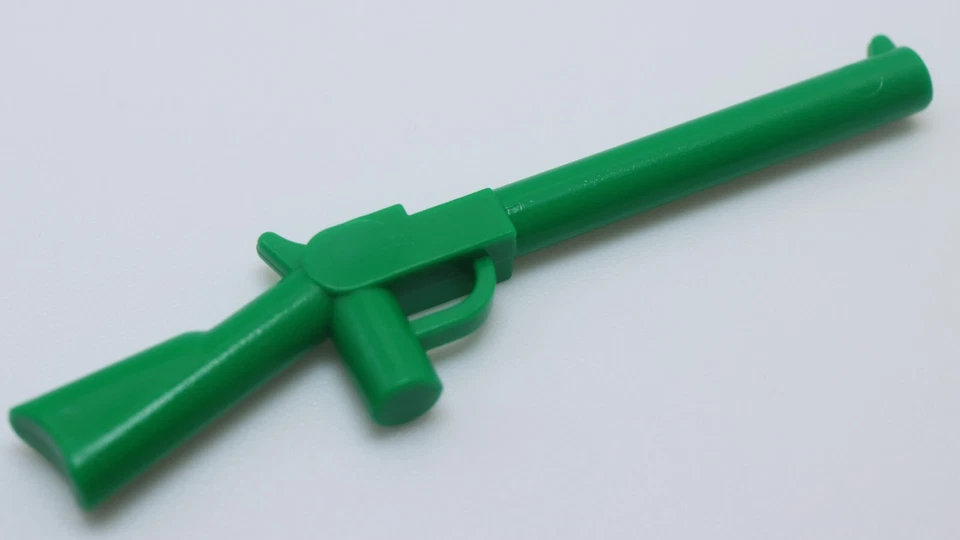 Lego 2x Rifle Verde Minifigura Pistola Arma Foto 1 de 1