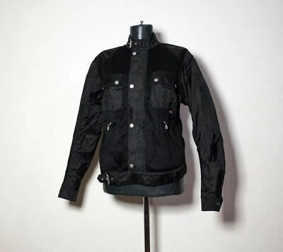 Belstaff Mujer Malla Moto Chaqueta 14 Talla Parpadeo Foto 1 de 4