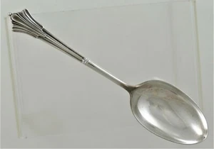 Sheffield Thomas Bradbury & Sons Sterling Silver Table Spoon 1886q Serving Spoon - Picture 1 of 5