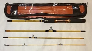 Eagle Claw Wright & McGill Packit PK200 6 1/2’ Ultra Lite 4-Piece Trail Rod - Picture 1 of 6
