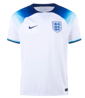 Nike England 2022/23 Stadium Home Kit Soccer Jersey Women's Large Slim Dry-Fit - Image 1 of 4